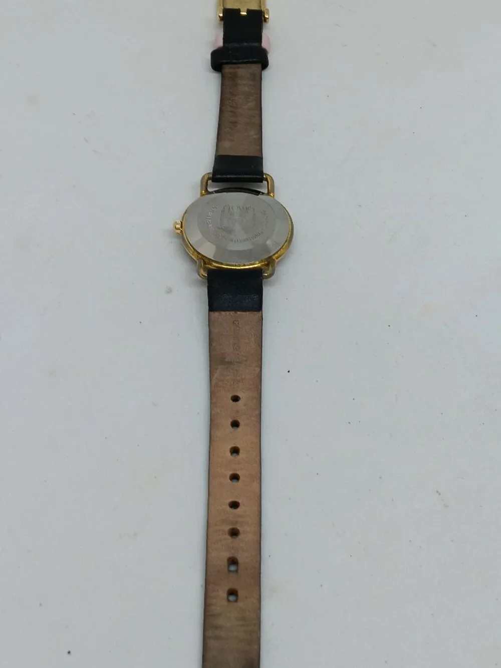 VINTAGE 1986 Fossil Women's 29mm Gold Tone Japanese Quartz Watch NEW BATTERY